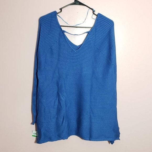 Thalia Sodi Womens Ribbed Pullover Sweater - Picture 6 of 6